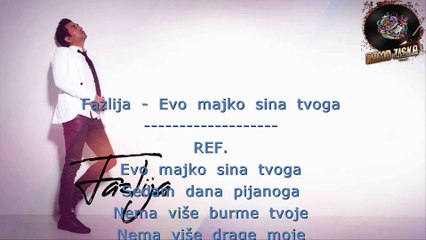 Fazlija - Evo majko sina tvoga Karaoke