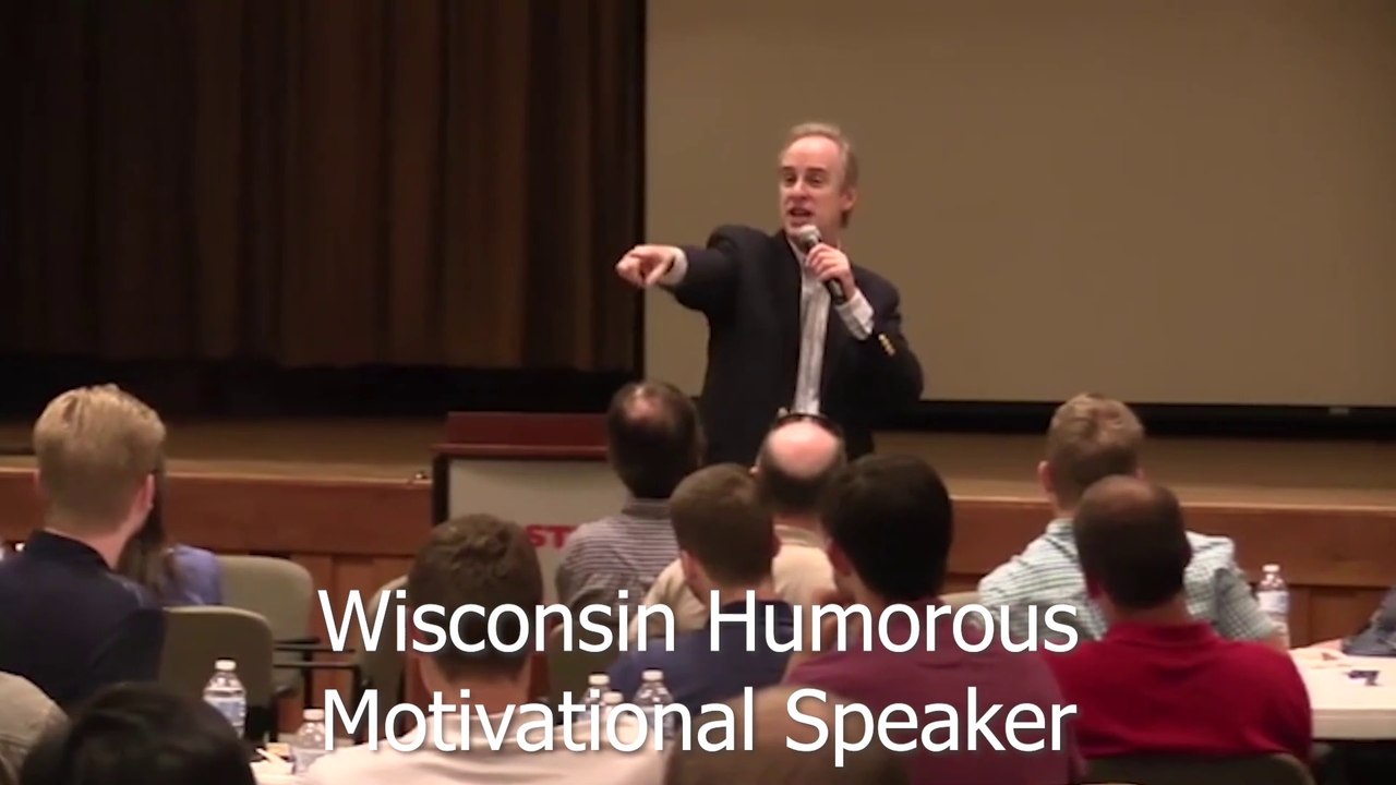 Wisconsin Funny Keynote Speaker Charles Marshall