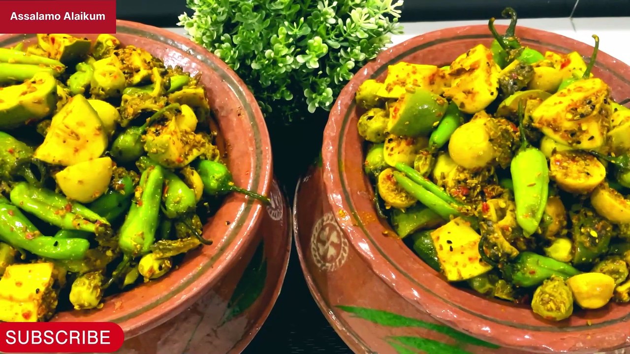Part (2) ہر قسم کےکھانوں کوچارچاندلگادے🔥Instant Mango Pickle Recipe zaiqay ki dunya