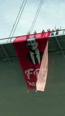 Boğaziçi Köprüsü'nde İmamoğlu'na Özgürlük Pankartı!
