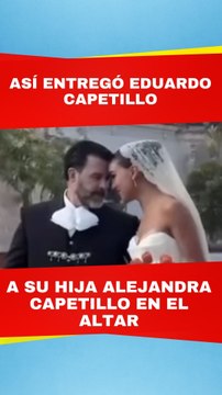 Biby Gaytán y Eduardo Capetillo llegan a la boda de Ale Capetillo