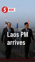 Lao PM accorded official welcome at Perdana Putra