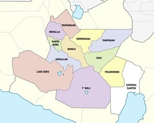 Map of South Cotabato Province. Peta Provinsi Cotabato Selatan. South Cotabato Province Map. Map of Province of South Cotabato. Province of South Cotabato Map. Mapa ng Lalawigan ng Timog Cotabato. Mapa ng Timog Cotabato. Peta Cotabato Selatan. 南コタバト州の地図