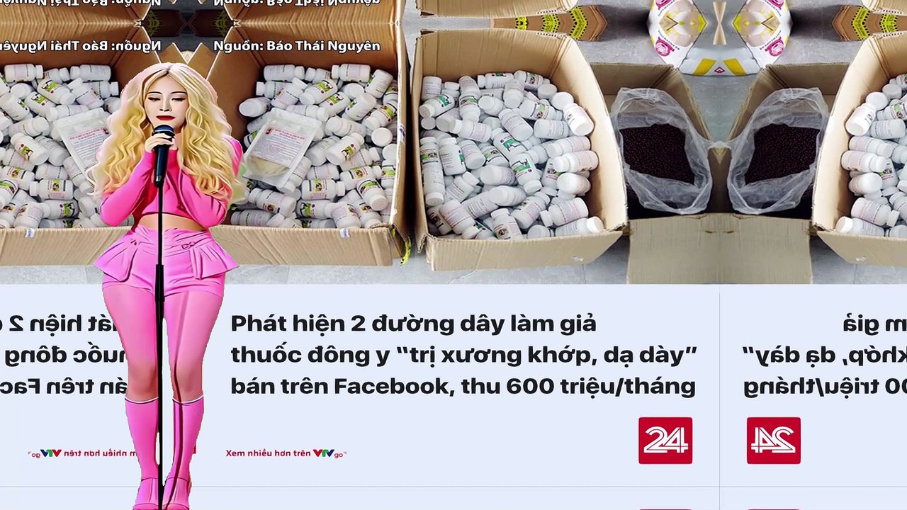 Thái Nguyên vừa phát hiện hai đường dây làm giả thuốc đông y điều trị xương khớp, dạ dày, đại tràng.