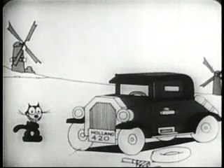 🌷 Felix The Cat – Two-Lip Time (1926) 🐱 | Dutch Delight in Classic Toon Style 🎬🛶