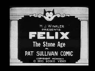 🦴 Felix The Cat – The Stone Age (1922) 🐾 | Prehistoric Cartoon Classic 🕰️🎬