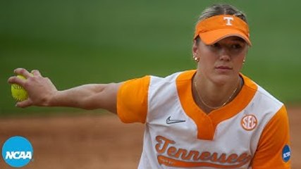 All 12 strikeouts from Tennessee’s Karlyn Pickens in regional-opening win