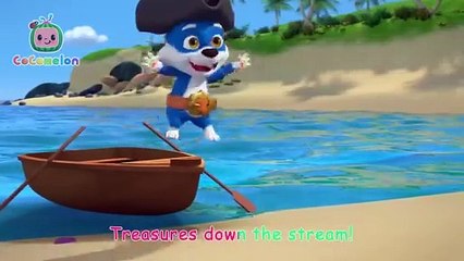 Row Row Row Your Boat - NEW ⛵ CoComelon Animal Time - Animals for Kids