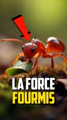 SI ON AVAIT LA FORCE DES FOURMIS ?!