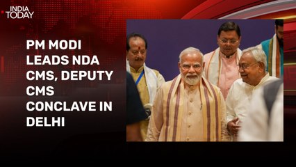 PM Modi chairs key meet with NDA Chief Ministers in Delhi