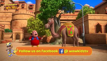 Bolney Wala Camel _ Hindi Cartoon _ Motu Patlu _ New Episodes _ S13 _ _spot(480P)