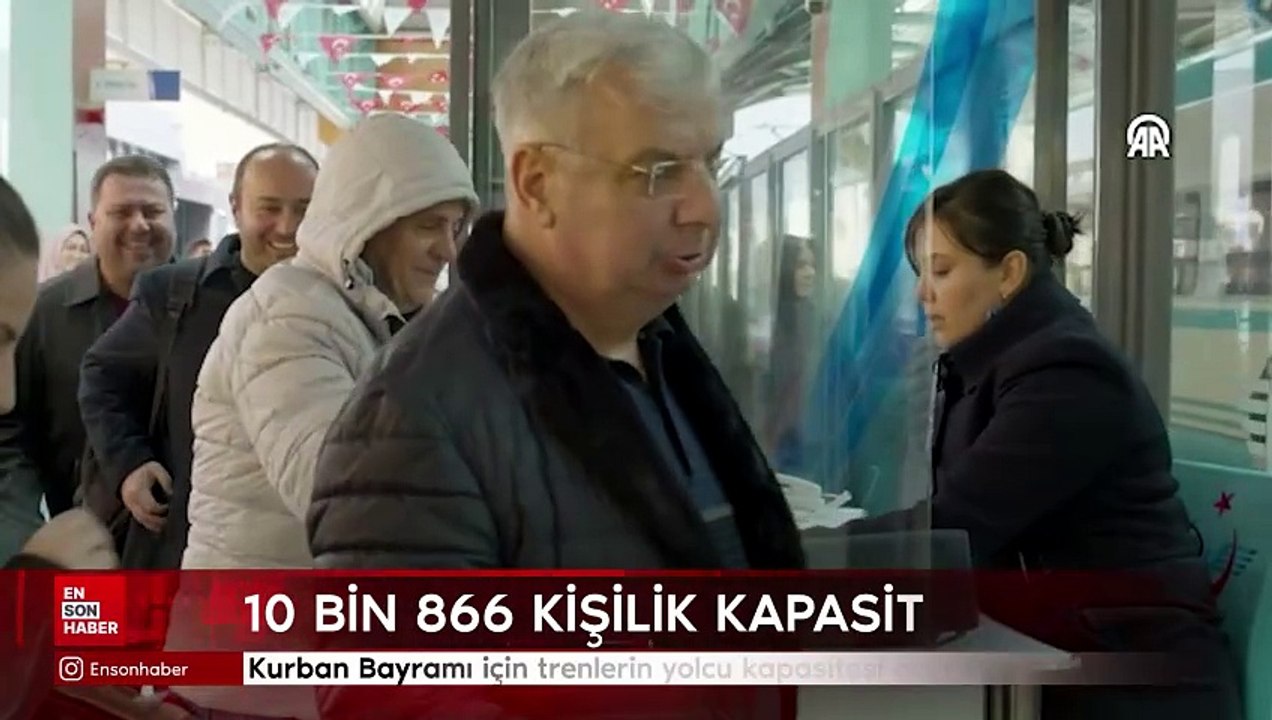 Kurban Bayramı için trenlerin yolcu kapasitesi artırılacak