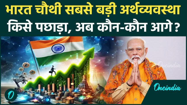 India Fourth Largest Economy: भारत दुनिया की चौथी सबसे बड़ी इकोनॉमी बना | Japan | NITI Aayog |