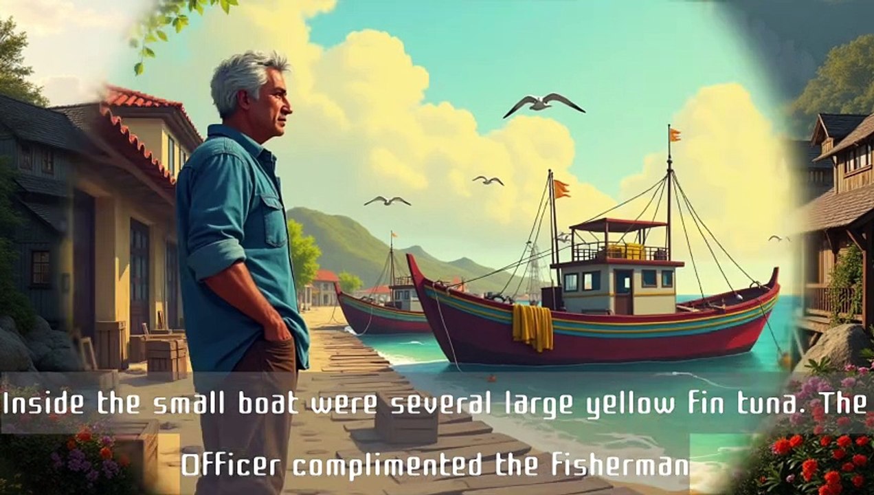 Story : An officer and a fisherman