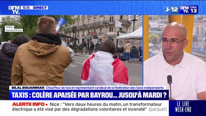 Colère des taxis: "La présence du Premier ministre est un geste fort", estime Bilal Bouammar (syndicat fédération des taxis indépendants)