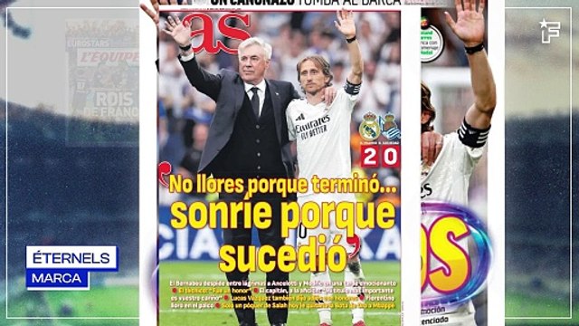 L’Espagne fait ses adieux à Carlo Ancelotti et Luka Modric, Manchester United prépare un grand ménage