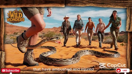 "Most Dangerous Snake Family Attacks in Desert Safari | Real Fight with Brave Men & Beautiful Women!"