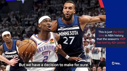 OKC 'punched in the mouth' in blowout loss to the Timberwolves