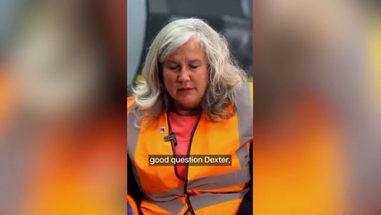 Transport Secretary Heidi Alexander answers questions from kids on railway renationalisation plan