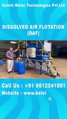 Disolved Air Flotation Plants By Kelvin