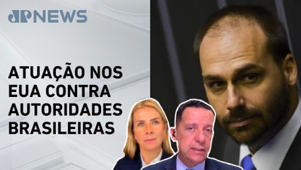 Moraes abre investigação contra Eduardo Bolsonaro; Deysi e Trindade comentam