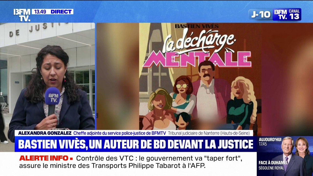 Bastien Vivès, auteur de BD, est devant la justice pour diffusion d'images de mineurs à caractère pornographique
