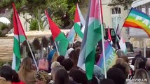 Corteo pro-palestinese per le stradine di Capri: 