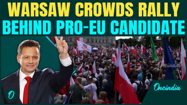 Poland Election: Pro-EU Polish Candidate Trzaskowski Draws Massive Crowd In Warsaw Ahead Of Election