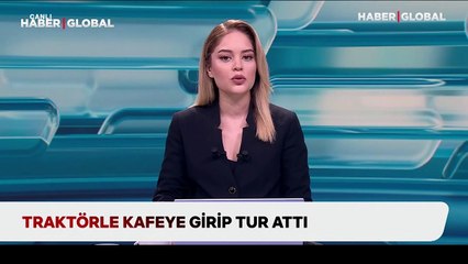 Kafe çevresinde ilginç anlar: Kamera saniye saniye kaydetti