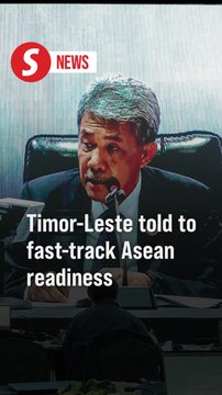 Timor-Leste urged to accelerate legal compliance for Asean membership