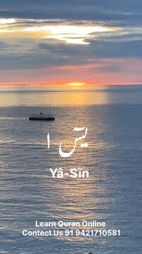 Surah Yaseen, Short Quran Recitation, Heart Touching Tilawat, Hafiz Ali Hasan, Islamic Video, Dailymotion Quran, Beautiful Recitation, Surah Yaseen Clip, Quran for Parents, Islamic Motivation