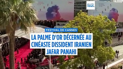L'Iranien Jafar Panahi remporte la Palme d'or pour son film "Un simple accident"