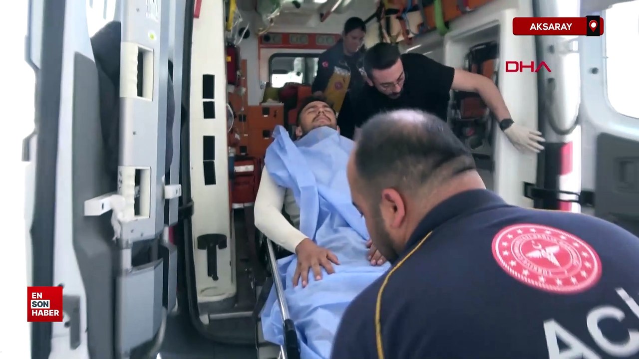 Aksaray'da trafik kazası sonrası silahlı ve sopalı kavga