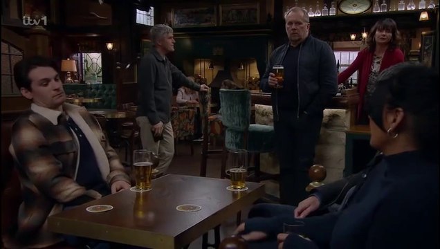 Emmerdale Caleb Miligan vs Cain Chas Mack Boyd Leyla & Will Taylor 15th June 2023