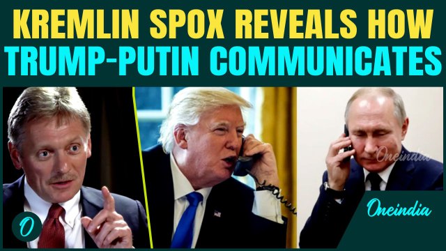 ‘The President Hears The Voice..’ Kremlin Reveals How Trump-Putin Communicates On Call | Watch