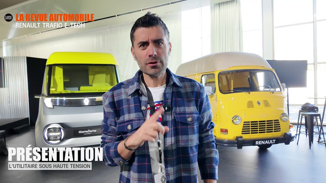 Renault Trafic E-Tech _ l’utilitaire qui humilie Tesla sur la borne !