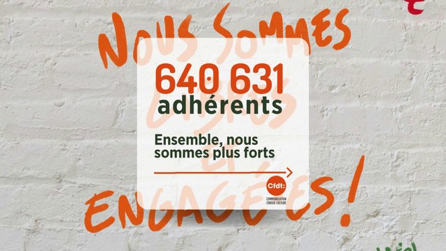 De plus en plus d’adhérents et d’adhérentes rejoignent la CFDT