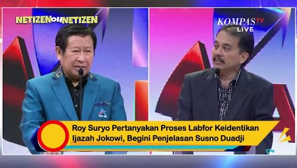 Sindiran Dedi Mulyadi hingga Respons Roy Suryo soal Ijazah Jokowi Asli - NETIZEN OH NETIZEN