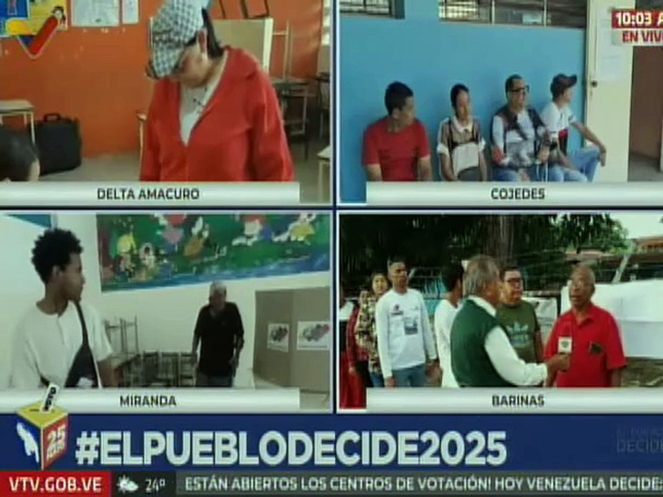 Barinas I Electores del C.E.I. Briceño Altuve invitan a la comunidad a ejercer su derecho al voto