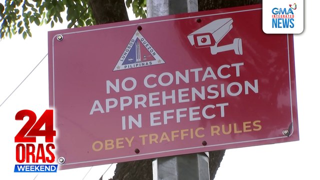 No-contact apprehension, iiral ulit simula bukas sa mga pangunahing kalsada sa Metro Manila na saklaw ng MMDA | 24 Oras Weekend