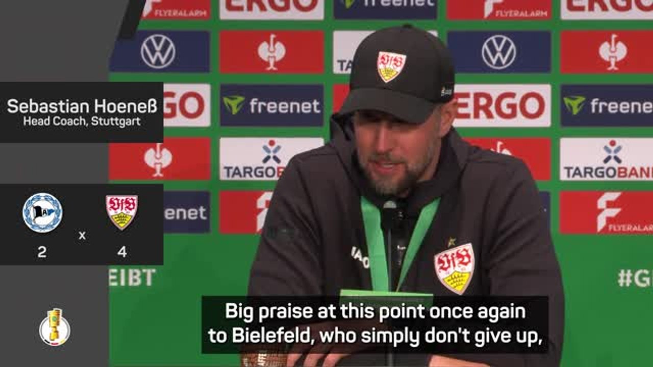 'The stakes were high' - Hoeness proud of Stuttgart after Pokal triumph