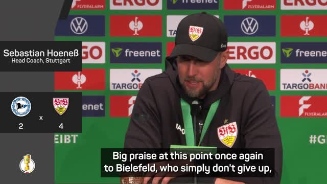 'The stakes were high' - Hoeness proud of Stuttgart after Pokal triumph