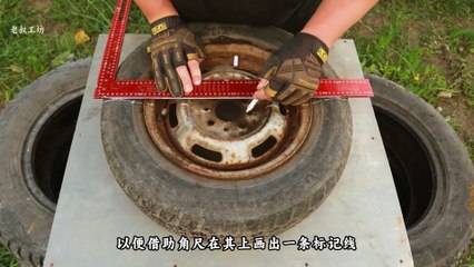 Junk to Joy: Turn Old Tires into a Playful Seesaw – DIY Magic Unleashed!