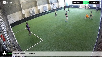 But de Marec M - Team B