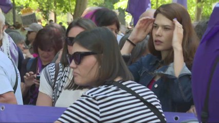 Manifestación en Madrid por la sanidad pública
