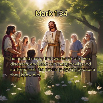 Unstoppable Healing Power! Demons Trembled at His Name – Mark 1:34
