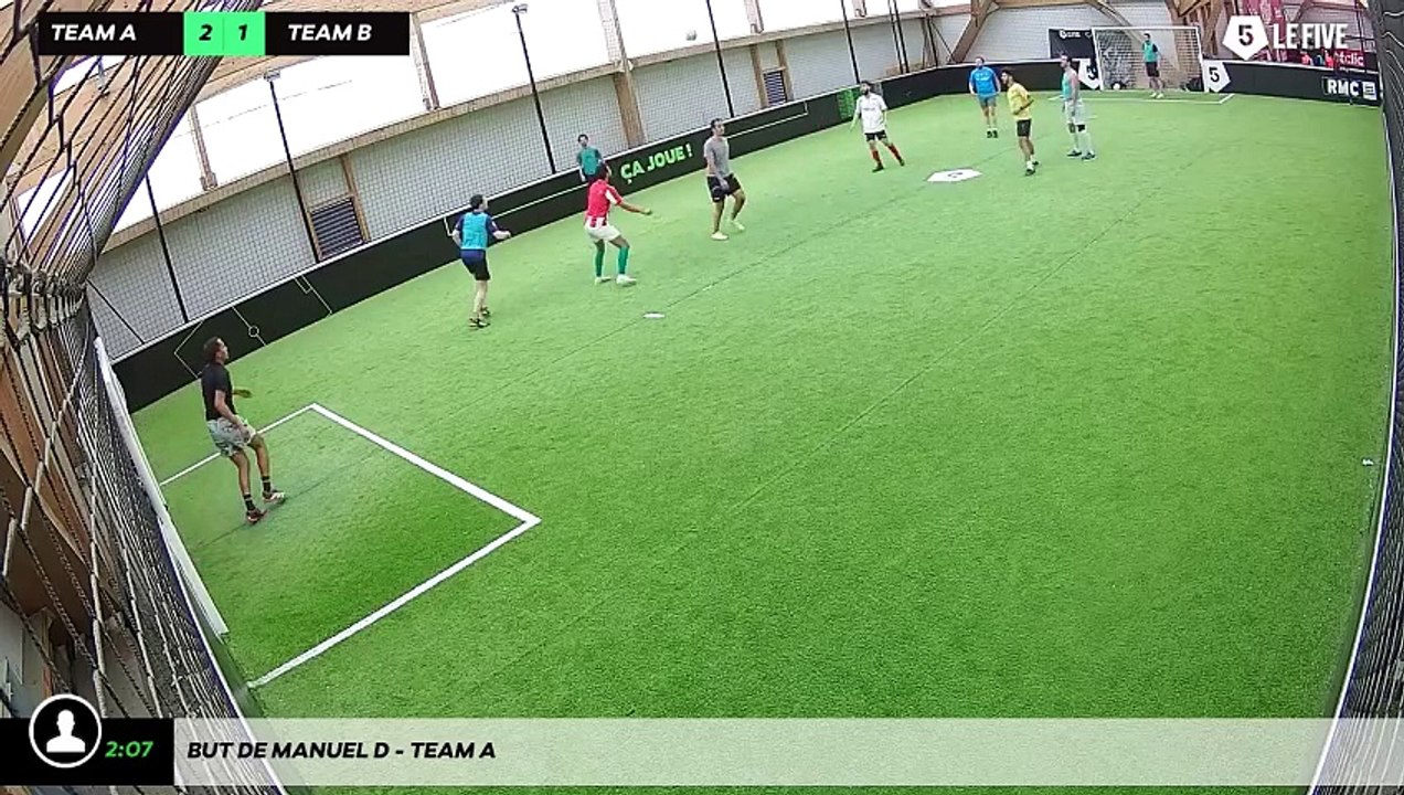 But de Manuel D - Team A