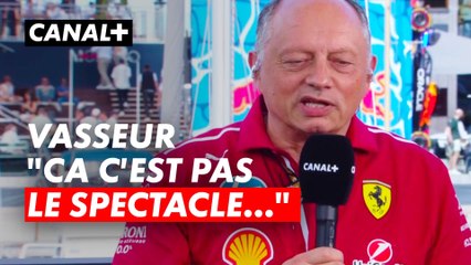 Vasseur "Ca c'est pas le spectacle..." - Grand Prix de Monaco