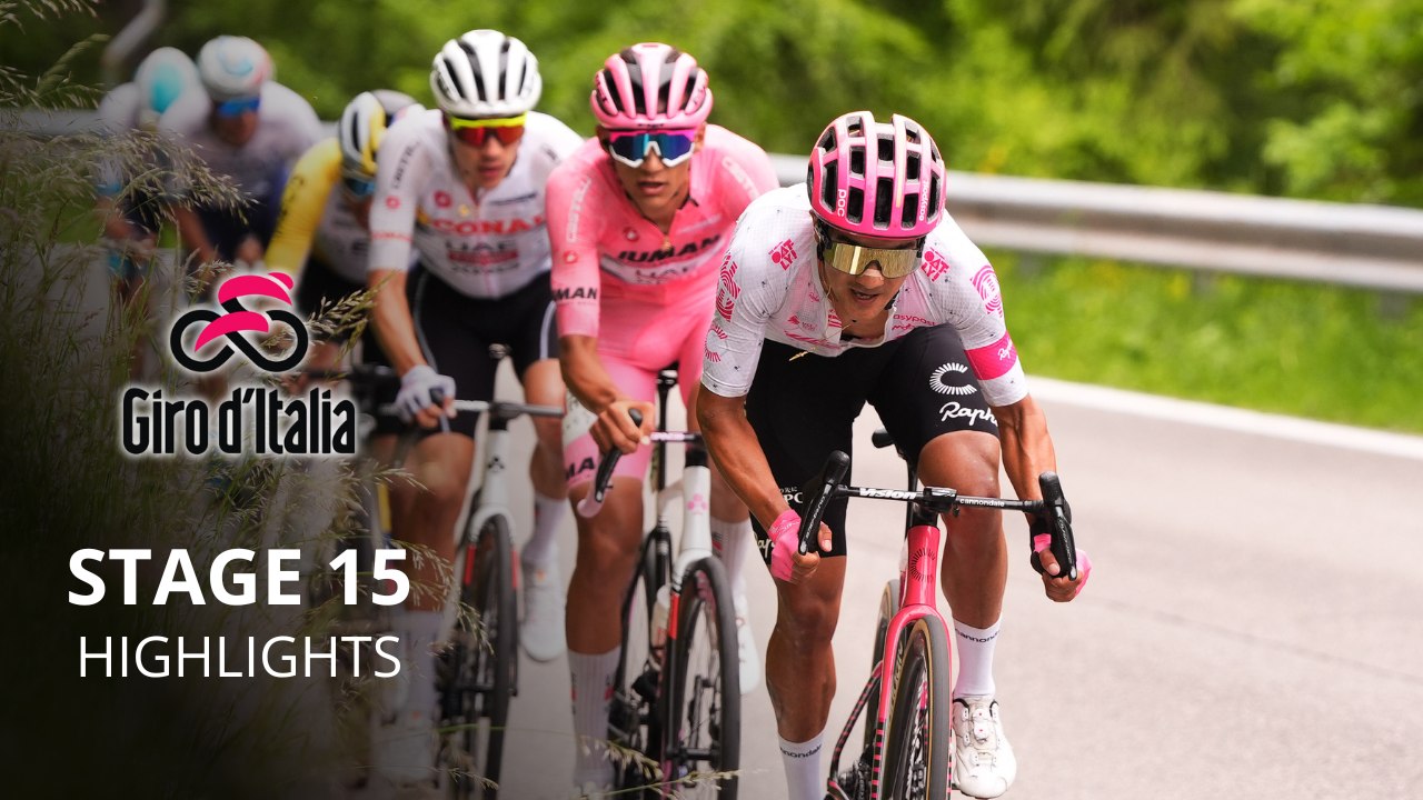 Cycling - Giro d'Italia 2025 - Stage  15 highli...