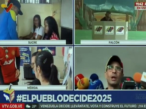 Candidato Enrique Capriles: La abstención es la nada, después nos vamos a arrepentir